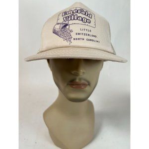 Youngan Hat Collection Emerald Village Little Switzerland Trucker Cap  OS Beige